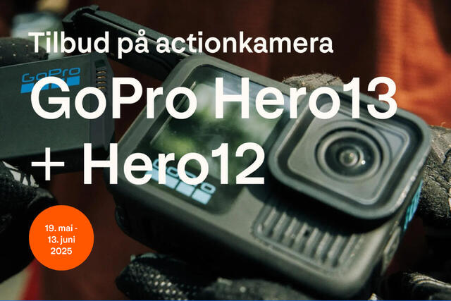 Kampanjepris på GoPro